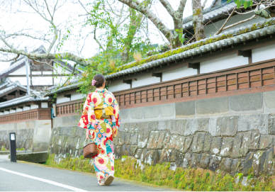 飫肥の街並み